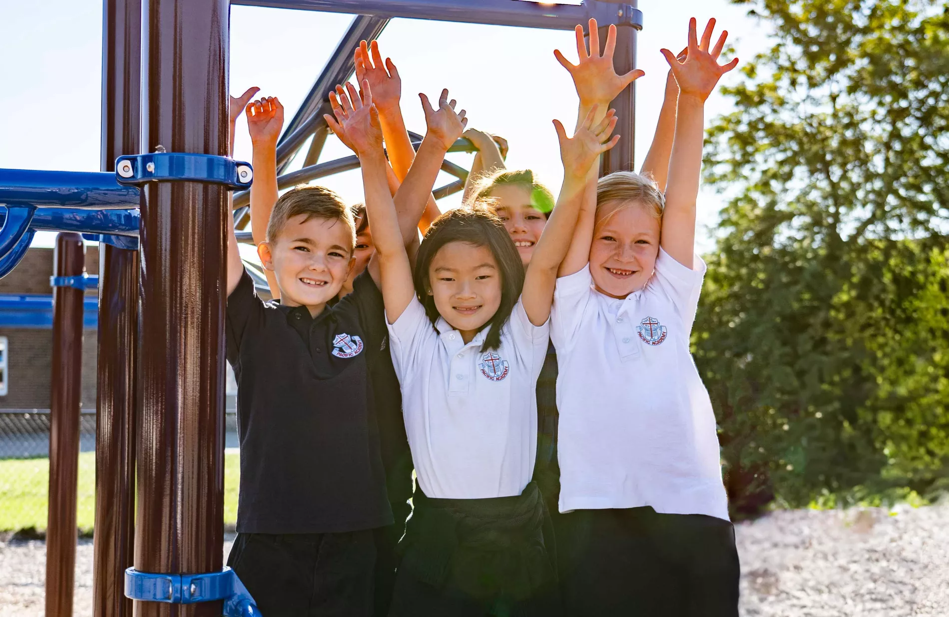 Primary School students on the playground