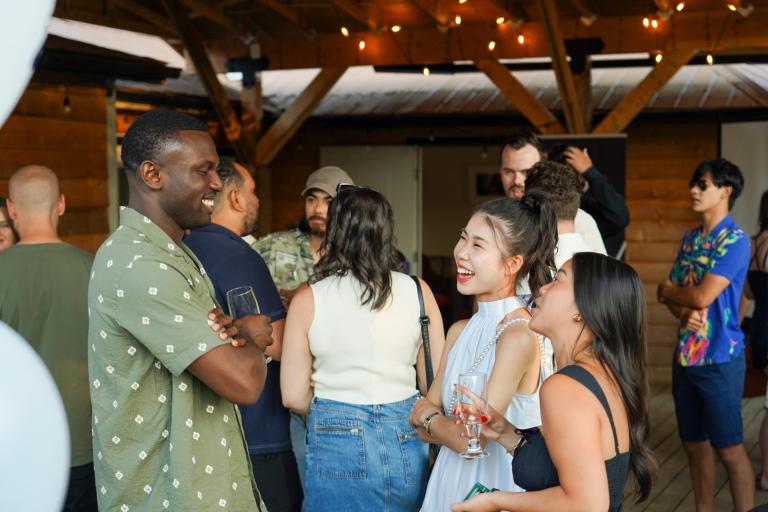 Alums connecting as they celebrate their Class of 2014 10-Year Reunion with Pacific Academy