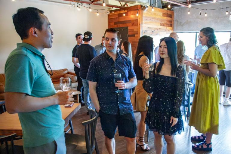 Alums connecting as they celebrate their Class of 2004 20-Year Reunion with Pacific Academy