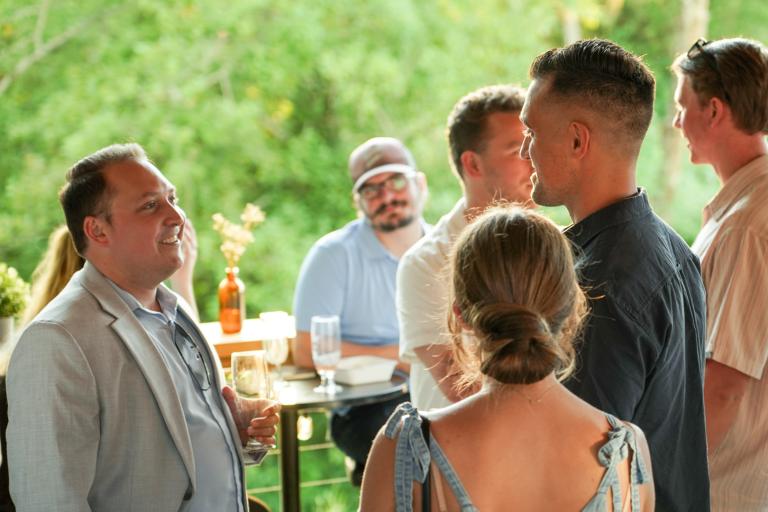 Alums connecting as they celebrate their Class of 2014 10-Year Reunion with Pacific Academy