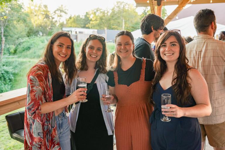 Alums connecting as they celebrate their Class of 2014 10-Year Reunion with Pacific Academy