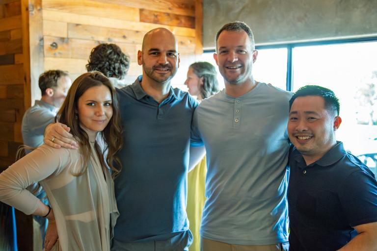 Alums connecting as they celebrate their Class of 2004 20-Year Reunion with Pacific Academy