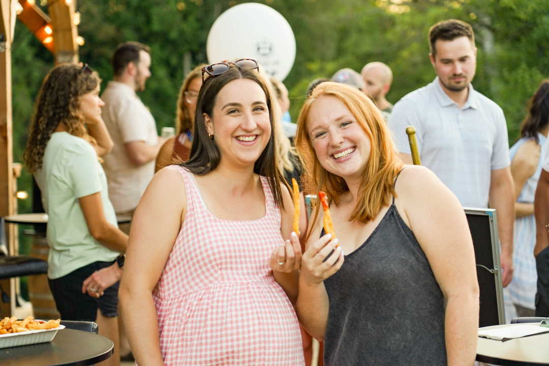 Alums connecting as they celebrate their Class of 2014 Pacific Academy 10-Year Reunion